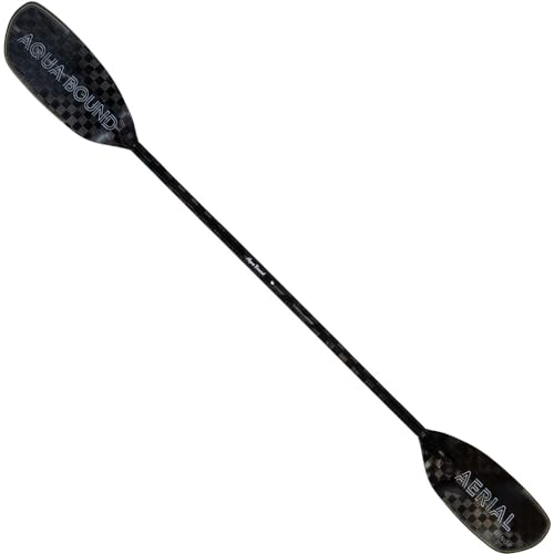 AQUA BOUND Aerial Minor Carbon Straight Shaft Kayak Paddle Black