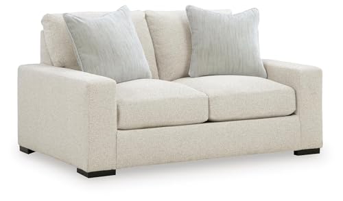 Signature Design by Ashley Cloverview 2-Seat Loveseat, Beige