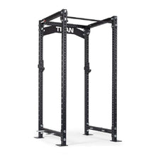 Titan Fitness Power Rack 100" Black Bolt-Down 42" Depth 2000 LB Cage