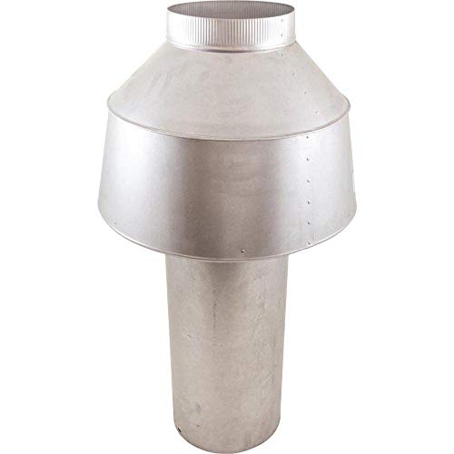 Hayward DHI400 Indoor Drafthood Replacement for Hayward H400 H-Series Millivolt Heater Brown/A