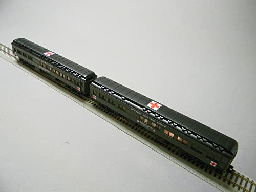 Lionel US Army Hospital Car Pack Multi