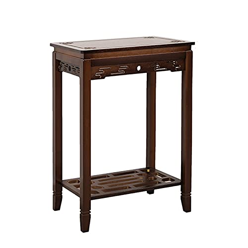 Plant Stand Indoor Tall Plant Stand Wood Planter Holder for Flower Pots Small Round Side Table Modern Home Décor Garden Plant Stand Display Stand (Size : Large) ()