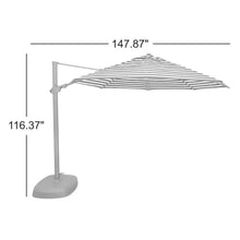OROTLECT 11.5' Octagonal Tilt Cantilever Sunbrella Umbrella