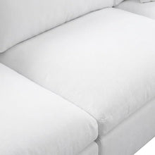 Outdoor Escape White Patio Sectional Sofa Set with Cushions, 5-Piece Outdoor Sofas and Loveseats, Durable Material, Comfortable Cushions