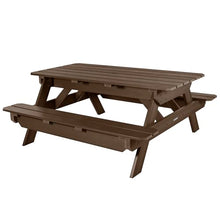 Highwood Hometown Picnic Table, 6 Foot, Weathered Acorn