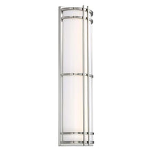 Modern Forms Skyscraper 27in LED Indoor or Outdoor Wall Light 2700K in Stainless Steel