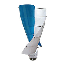 HENGJINGTR Vertical Wind Turbine Generator,800W 12V 24V 48V Spiral Wind Turbine Wind Power Wind Turbine Generator Kits with MPPT Controller Suitable for Outdoor Gardens,48v
