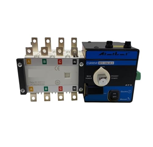 MGMYVDDGVW Dual-Power Generator Set Controller SKT1-630/4P Transfer Switch(SKT1-2000A/4P/N)