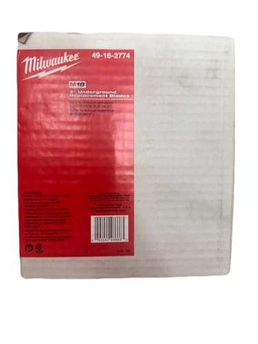 Milwaukee Electric - 3. Underground Replacement Blades