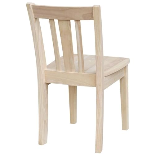 IC INTERNATIONAL CONCEPTS Table with 4 San Remo Juvenile Chairs Unfinished