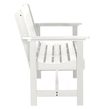 Sequoia Professional Commercial Grade Exeter 4 Foot Garden Bench White