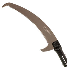 Notch 21' Sentei 4-Section Telescoping Aluminum Polesaw 15.4" (390mm) Hard Chrome-Plated Blade, Abrasion Resistant Low-Profile Grip, Rigid Aluminum Construction (4177-39)