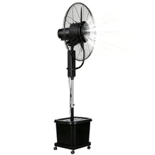 MARIYCH Misting Fan High Velocity Industrial with 42L Water Tank, Commercial Cooling Fan, Ajustable Mist Value, 90° Oscillation & 3 Speed Setting,25.6in