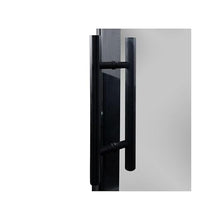 PROSAUNAS Clear & Tinted Glass Sauna Door, Prehung Tinted Glass Sauna Door (Right Hanging, ADA Tinted - Black Alder Frame 36x81)