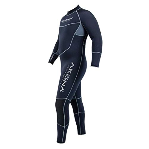 AKONA Mens 7mm Cold Water Full Suit Black