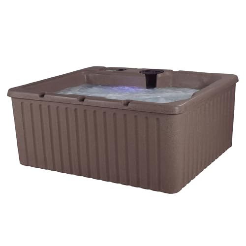 Aqualife Current Outdoor Hot Tub, Free Extras, Fits 4-Adults, Plug and Play Spa, Free Cover Included