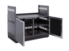 NewAge Products Outdoor Kitchen Classic Series Aluminumn Slate Gray 40in Grill Cabinet, Outdoor Kitchen Cabinet for BBQ Island Grilling Station, 70207