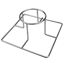 HIONJIN Steel Beer Can Chicken Turkey Roaster Oven Rotisserie BBQ Grill Stand Holder Tray Turkey Vertical Poultry Roaster Rack Party