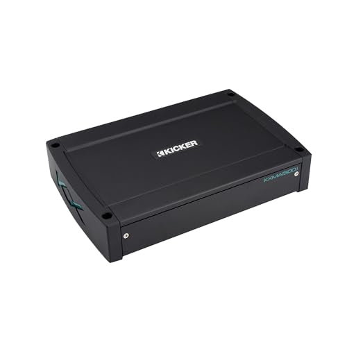 KICKER MWF 12-Inch Premium Marine Subwoofer & 51KXMA15001 Marine Amp Bundle