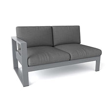 Anderson Teak Lucca Left Loveseat Gray Teak