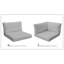 TK Classics Cushion Set for MONTEREY-11a Grey