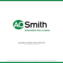 A.O. Smith B2844 3HP 230V Single-Speed Square Flange Pool Motor