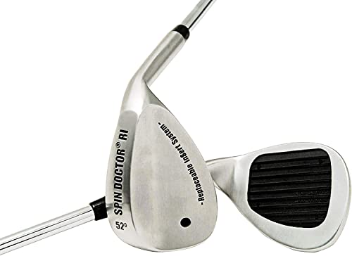 Spin Doctor 3 Club Scoring Set RI Golf Wedges 52° Pitching Wedge, 56° Sand Wedge, 60° Lob Wedge Silver