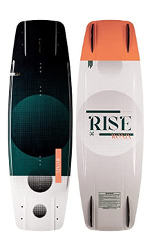 Ronix Wakeboard Package 136 - Rise Wakeboard w/ Halo Boot - 6-8.5 White