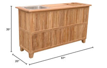 Anderson Teak Safari Bar Table