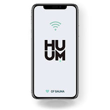 HUUM Hive 12 kW Sauna Heater with WiFi UKU Control Wood Control Panel
