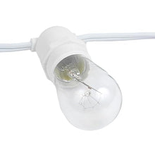 Novelty Lights 330 Feet Heavy Duty White Wire E26 Patio Light Stringer