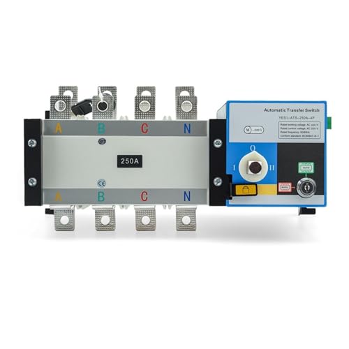 4P ATS Dual Power Automatic Transfer Switch 220V for Generator Parts