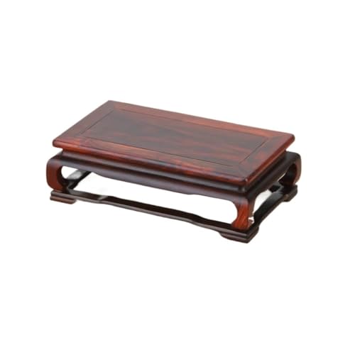QUANGJN Pcs Plants Saucers Base Solid Wood Bracket Vase Bonsai Base Crafts Ornaments Plant Pot Saucers,