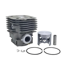 TMLbhSEZ 56mm Cylinder Head Piston Kit Fit for 395 XP 395XP 503993971 Chainsaw Engine Motor Parts 13mm Pin