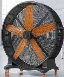 Mobile Cylinder Mist Fan with Permanent Magnet Brushless Motor for Construction & Farm(J)