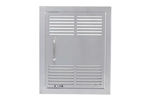 Bull Outdoor Products Premium Components for Outdoor Kitchen BBQ Island Dual Lined Vented Vertical Door with Reveal