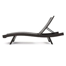 Christopher Knight Home Salem Outdoor Wicker Adjustable Chaise Lounge Chair, 2-Pcs Set, Multibrown