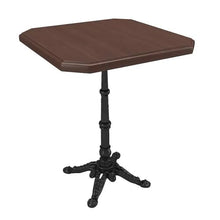JOSOGO Mid Century Patio End Table,29.5in High Top Bar Table,Decorative Coffee Table, for 2-4 People (Round/Square)(C,80CM)