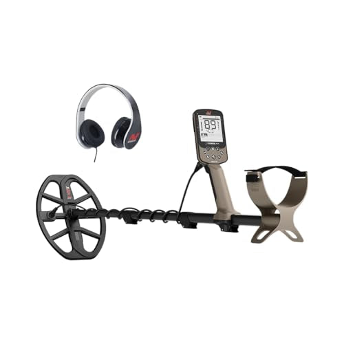 MINELAB X-Terra Elite, Waterproof, All Terrain Coin & Treasure Metal Detector, Multi-IQ Precision Targeting with Simultaneous Multi-Frequency Technology, Included Wired, Padded Headphones