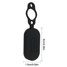 Generic Silicone Charging Port Cover Black