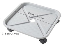 QUANGJN Heavy Duty Plant Caddy with Wheels for Moving Plant Stand and Flower Pot Medium Size,M