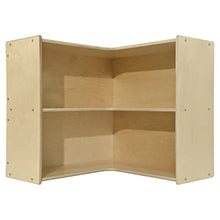 Contender Birch Wood Storage Bookshelf Natural