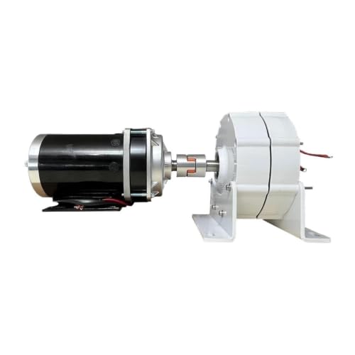 Meteor Premium Permanent Magnet Generators 2KW/3KW/4KW with 24V/48V Motor Kits Option 96V for Wind Solar Hydro Energy(24V,4000W)