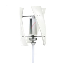 Vertical Wind Turbine Generator 12V 24V 3Kw 220V with Controller Noiseless Wind Turbine Suitable for Household Supplementary Energy Generation,48v