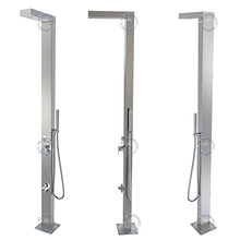 No Worries Products Windsor ADA 316 Marine Grade Stainless Steel Outdoor Shower Panel