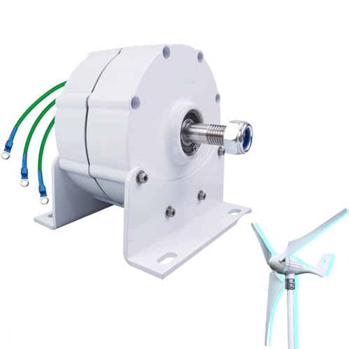 24V,9000W-12000W Vertical Axis Gearless Permanent Magnet Generator Turbine, Low Speed 12V-220V For Water Conservancy And Wind Power Household