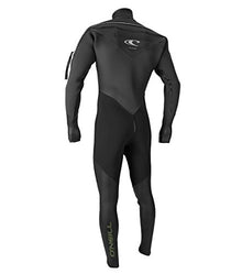 O'Neill Wetsuits Men's Fluid 3mm Neoprene Drysuit Black/Graphite