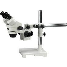 AmScope Professional Binocular Stereo Zoom Microscope with Dual-Gooseneck Fiber-Optic Light