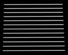 Vita 12x24 Foot Additional Shade Kit for White Vinyl Pergola