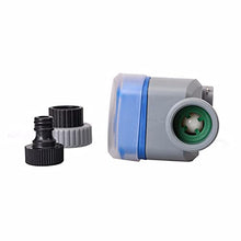 Home Watering Timer Garden Ball Valve Electronic Automatic Garden Irrigation Two Dials Water Timer with Rain Sensor Hole